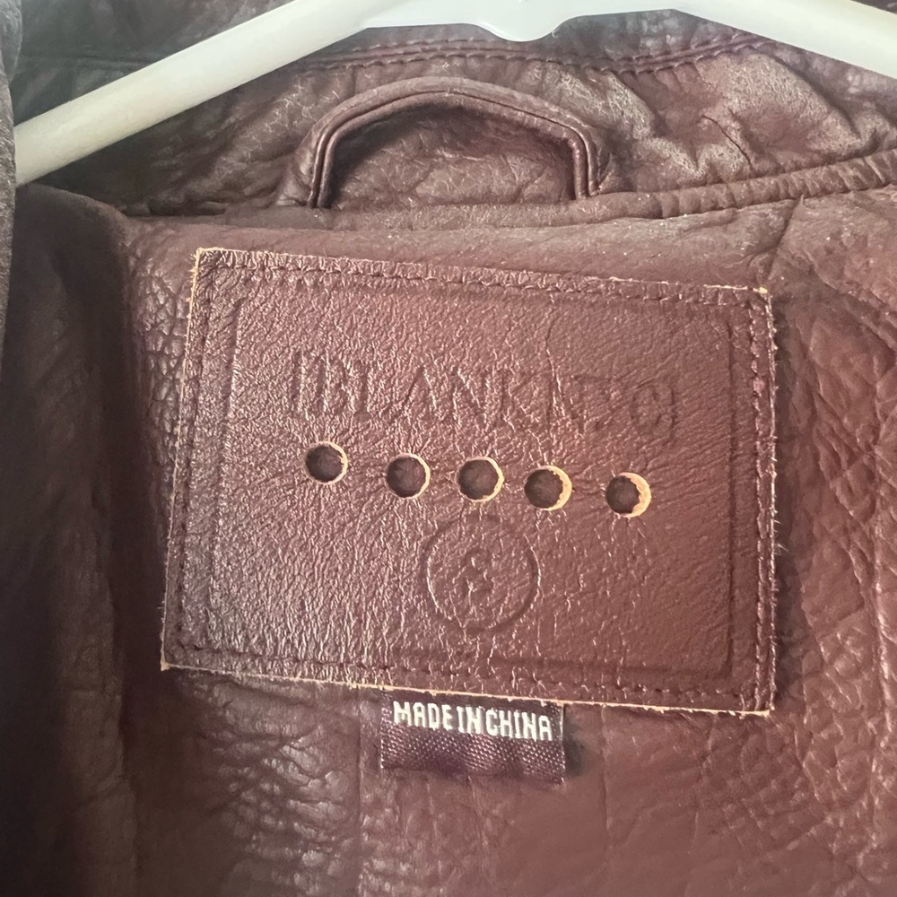 Blank NYC Faux Leather Jacket Size Small - Picture 7 of 7
